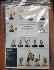 WH40K: Cadian Command Squad [2 sprues, 5 models] (Cadia Stands Box)